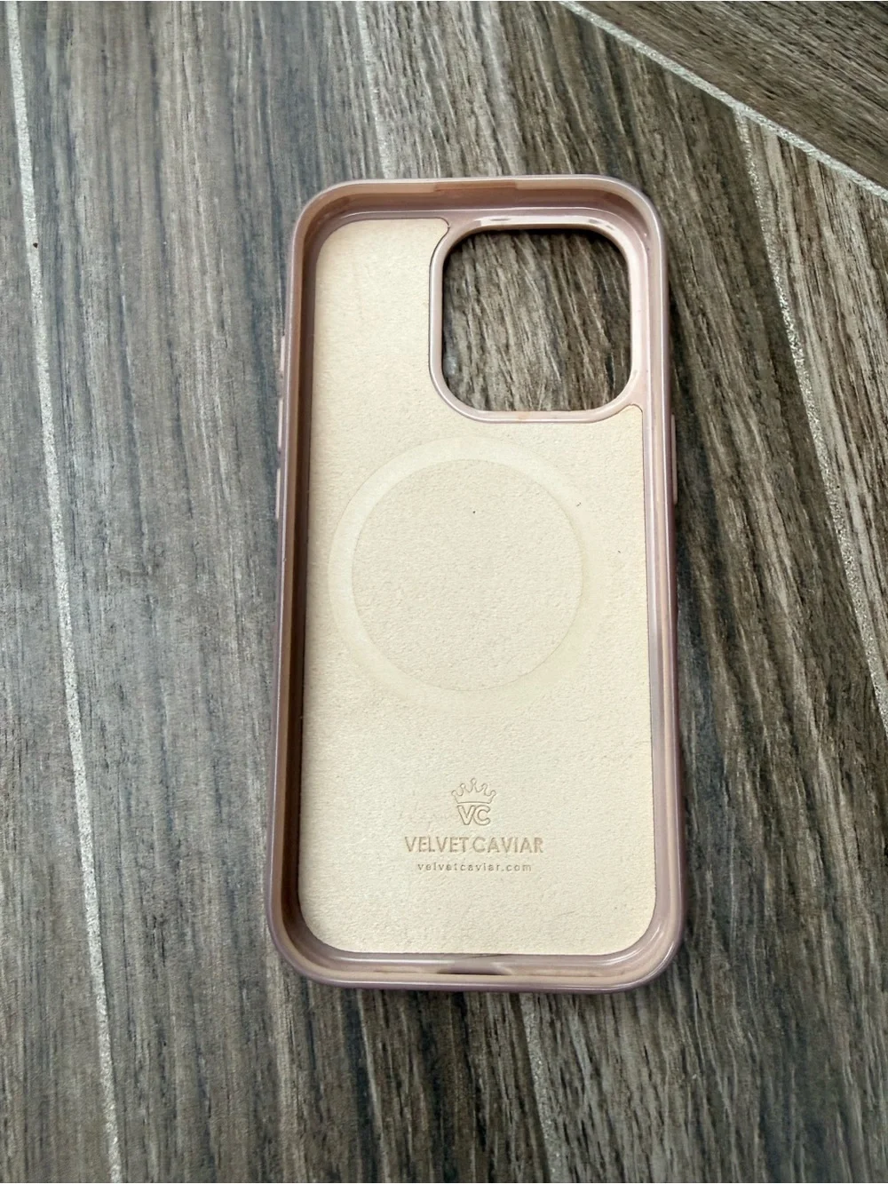 Velvet Caviar Nude Leopard Glossy Phone Case for iPhone 16 Pro